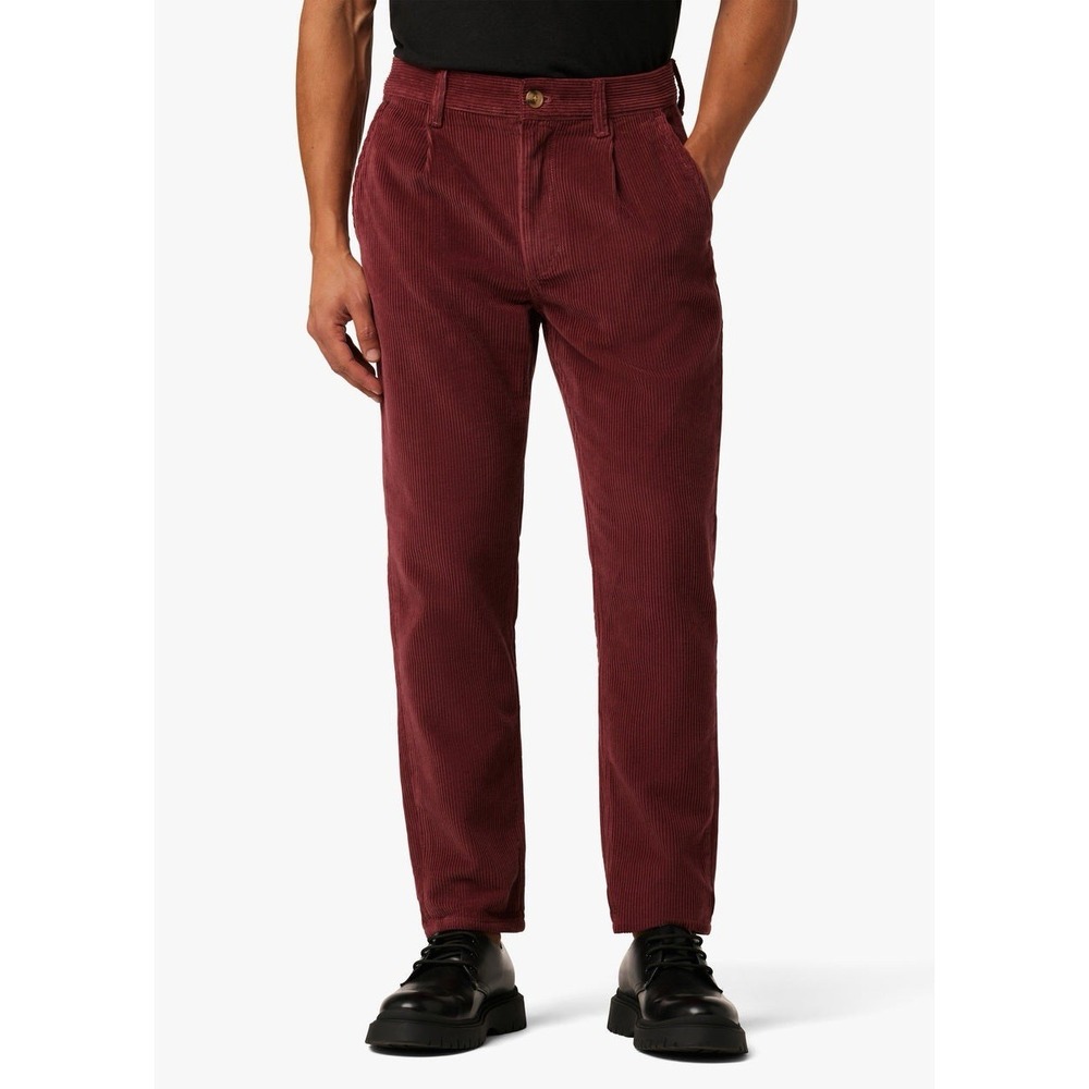 NWT Joe's Men's Diego Corduroy Trouser Size‎ 33 x 31 Tapered/cropped  Oxblood